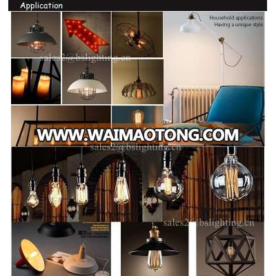 Antique Vintage Edison bulb Carbon decorative filament light bulb 25w40w60w ST64,A60/A19,T45,T30,G80,G95,G125,C35 etc available